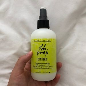 Bumble and Bumble prep/primer hair spray